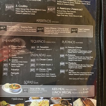 Q'Kenan Restaurant - Menu - Venezuelan Near Me - Orlando, Florida Q'Kenan Restaurant - Menu - Venezuelan Near Me - Orlando, Florida