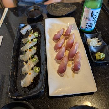 Sun Sushi - Tuna and Halibut Nigiri - Japanese Near Me - Santa Barbara, California Sun Sushi - Tuna and Halibut Nigiri - Japanese Near Me - Santa Barbara, California