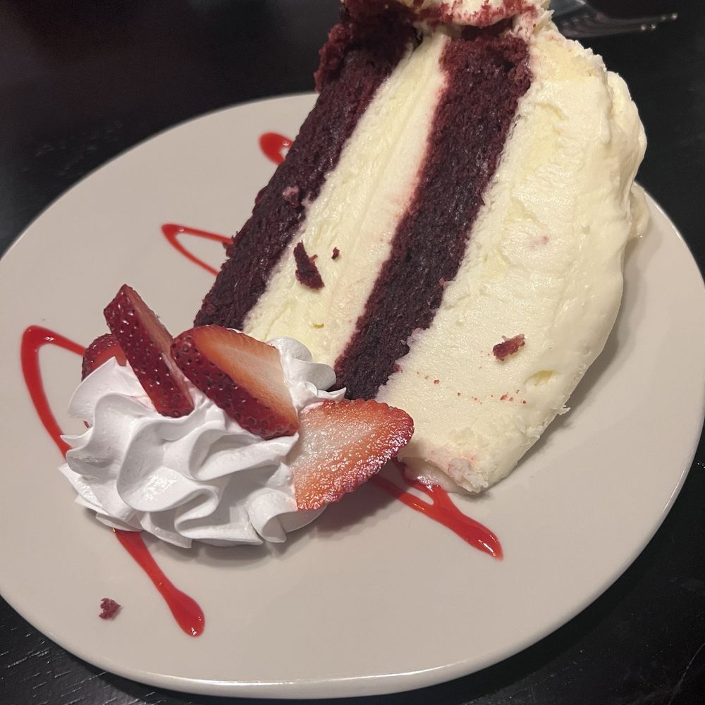 Beef + Bourbon Chophouse - Red velvet cheesecake - Steakhouses Near Me - Bettendorf, Iowa