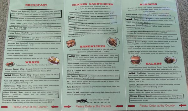Menu photo 2 Grover Station Grill Grover Beach, CA Menu photo 2 Grover Station Grill Grover Beach, CA