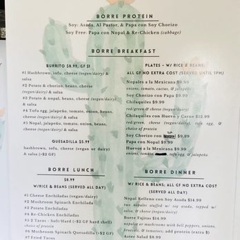 Borreguitas Bar Express - Menu - Mexican Near Me - Pomona, California