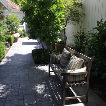 Drainage Pros - We love our courtyard with our new surface drains and stamped concrete. - Waterproofing Near Me Drainage Pros - We love our courtyard with our new surface drains and stamped concrete. - Waterproofing Near Me