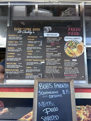 Menu photo 1 Chubby Tacos watsonville, CA