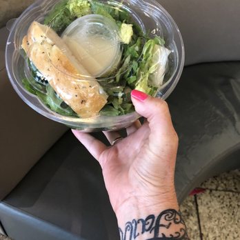 Evergreens - Salad from the top. Huge! - Salad Near Me - Seattle, Washington