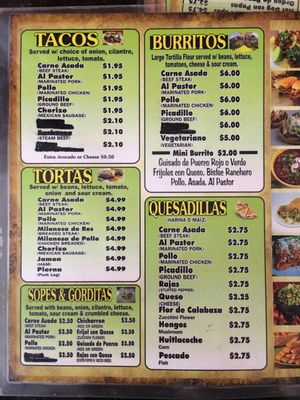 Menu photo 1 Don Miguel Hammond, IN