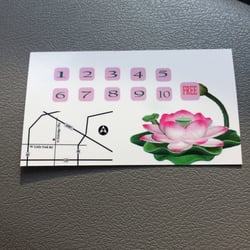 Paris In the Spring Body Massage-Massage - Frequent customer card.