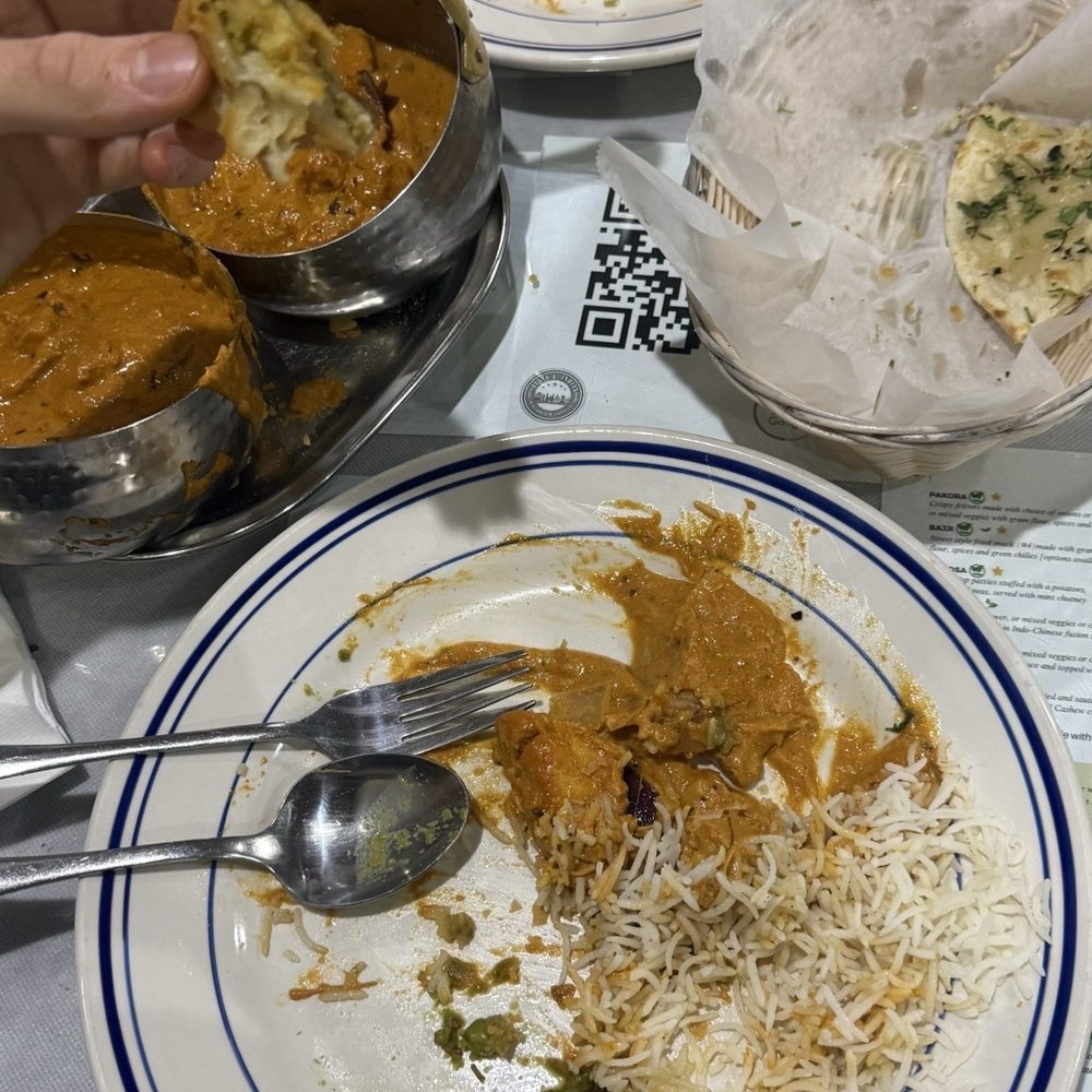 Chicken Tikka Masala-Naan - Garlic-