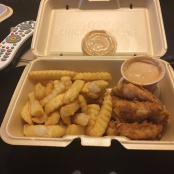 Guthrie's - a tray of fried chicken and french fries - Chicken Wings Near Me - Opelika, Alabama