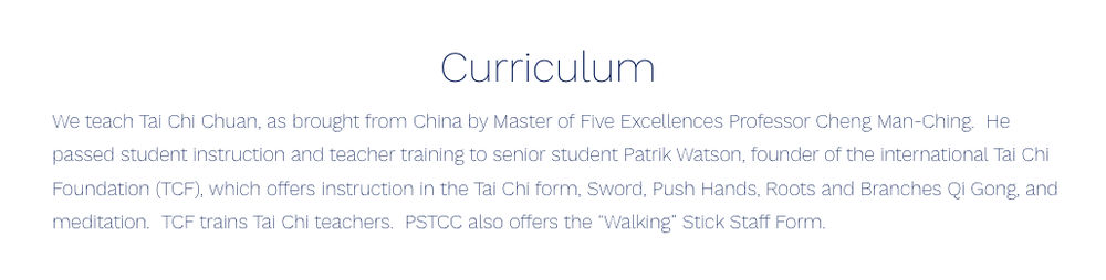 The Portland School of Tai Chi Chuan Logo