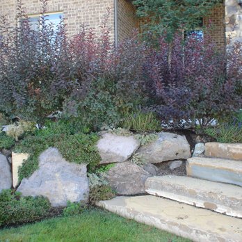 Pebble Creek Design - steps leading up to a house - Landscaping Near Me Pebble Creek Design - steps leading up to a house - Landscaping Near Me