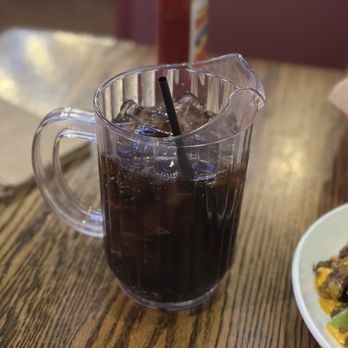B Rox Grill & Swill - Soda comes in a little mini pitcher!!! - Soup Near Me - Highland Heights, Ohio