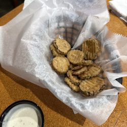 Belles Little Country Kitchen - Fresh battered fried pickles