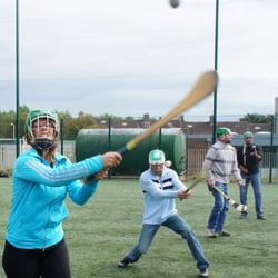 Experience Gaelic Games - Having fun at Experience Gaelic Games in Dublin