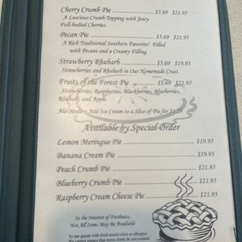 Binghams - Pie menu - Seafood Near Me - Kingsley, Pennsylvania Binghams - Pie menu - Seafood Near Me - Kingsley, Pennsylvania