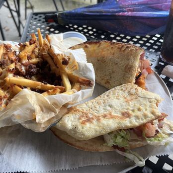 Blue Moon Pizza - Chicken parm sandwich with bacon - Pizza Near Me - Sandy Springs, Georgia