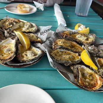 Dons Seafood - Denham Springs - The grilled oysters. Regular and jacked up - Seafood Near Me - Denham Springs, Louisiana Dons Seafood - Denham Springs - The grilled oysters. Regular and jacked up - Seafood Near Me - Denham Springs, Louisiana
