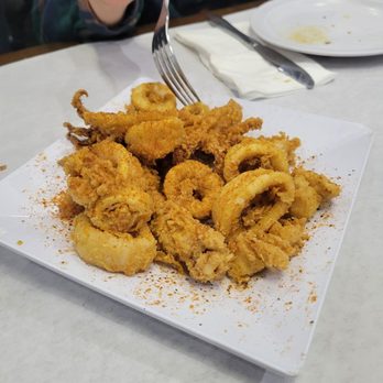 Abuqir Seafood - Fried calamari - Mediterranean Near Me - Astoria, New York