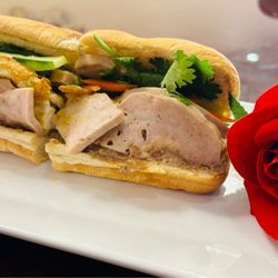 Asian ham hoagie