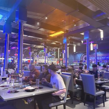 KPOT Korean BBQ & Hot Pot - Interior Seating - Seafood Near Me - Baton Rogue, Louisiana