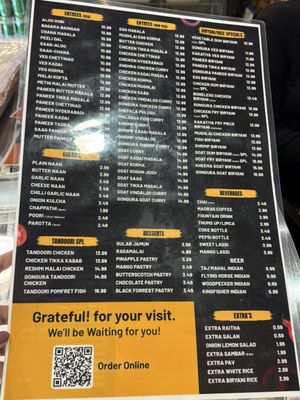 Menu photo 1 Cafe India - Bakery and Cuisine Franklin, TN Menu photo 1 Cafe India - Bakery and Cuisine Franklin, TN