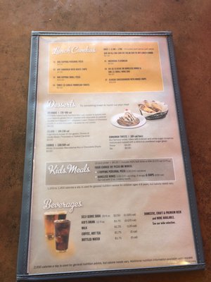 Menu photo 5 Round Table Pizza Bellingham, WA