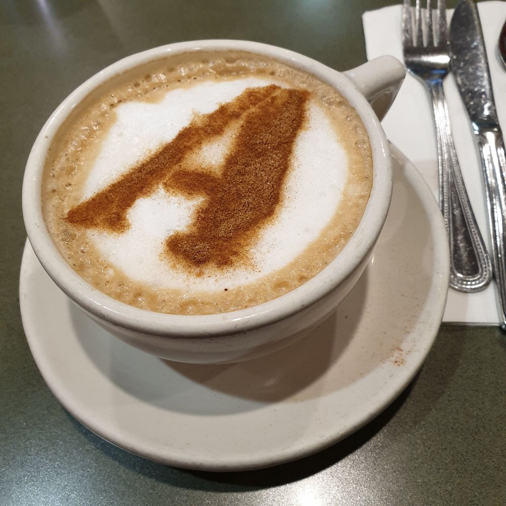 Annie's Cafe - Temecula - Large latte? Should've asked for iced and small but this still gucci - Breakfast & Brunch Near Me - Temecula, California