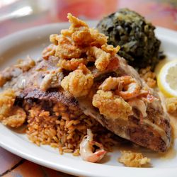 Oceana Grill - Blackened Redfish LaFourche