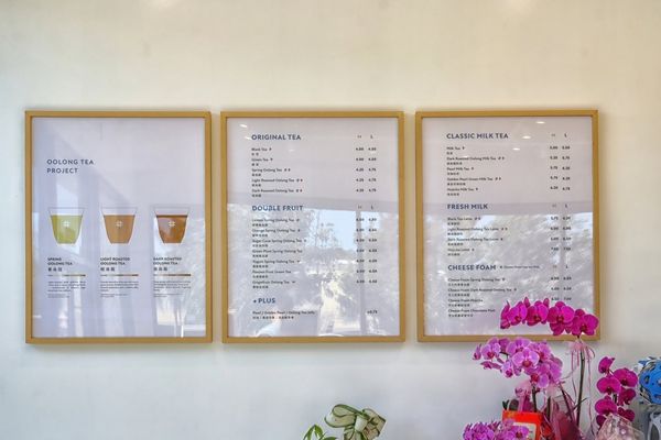 Menu photo 2 Oolong Tea Project Rowland Heights, CA Menu photo 2 Oolong Tea Project Rowland Heights, CA