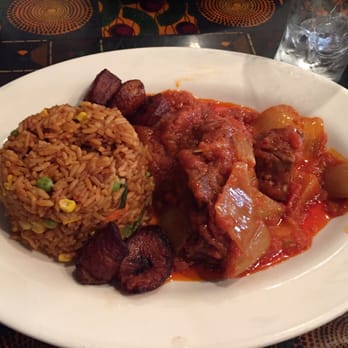 Bukom Cafe - Beef Stew with Jollof Rice. - Bars Near Me - Washington, DC, District of Columbia Bukom Cafe - Beef Stew with Jollof Rice. - Bars Near Me - Washington, DC, District of Columbia