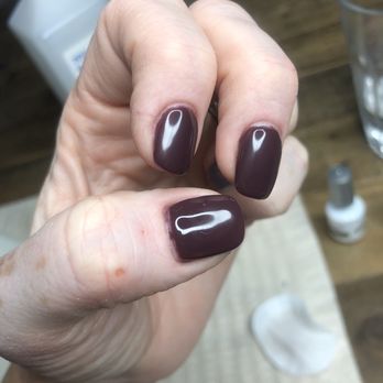 Angel's Nail Salon - My work after filing and fixing with gel - Nail Salons Near Me - La Mesa, California