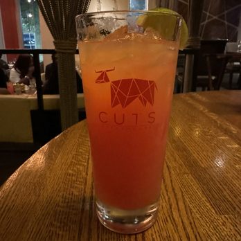 Cuts Steakhouse - Strawberry lemonade - Steakhouses Near Me - Atlanta, Georgia