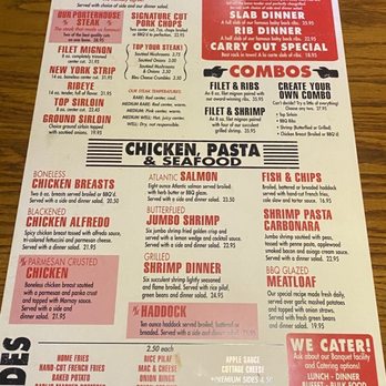 The Hickory House - Menu - Steakhouses Near Me - Gahanna, Ohio