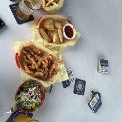 Empire Pizza - Fuzzy Navel, IPA, Side Salad, Chicken Strips, Garlic Bread, Grilled Cheese.