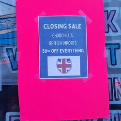 Churchill's British Imports - Closed