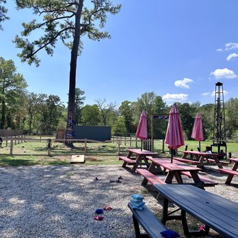 Sauced Up - Outdoor play area for the kiddos and families - Pizza Near Me - Magnolia, Texas
