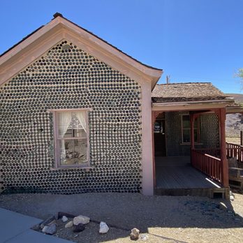 Rhyolite Ghost Town - Tom Kelly Bottle House - Landmarks & Historical Buildings Near Me - Beatty, Nevada