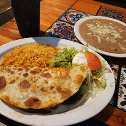 El Jaripeo - Veggie quesadilla