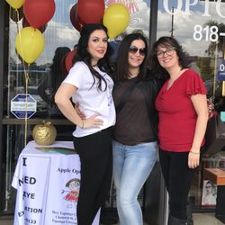 Apple Optometry - Friends who came to support us