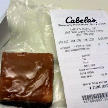 Cabela's - Behold! Cabela's fudge! - Outdoor Gear Near Me - Lehi, Utah