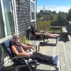 ACK Infusion - Outside, relaxed, and rehydrated. Mobile IV, right at home!