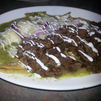 Castro's Restaurant - Chilaquiles verde con carne. It was okay. - Mexican Near Me - Brooklyn, New York Castro's Restaurant - Chilaquiles verde con carne. It was okay. - Mexican Near Me - Brooklyn, New York