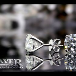 Reaver Diamond Company - 'The Martini Diamond Studs'