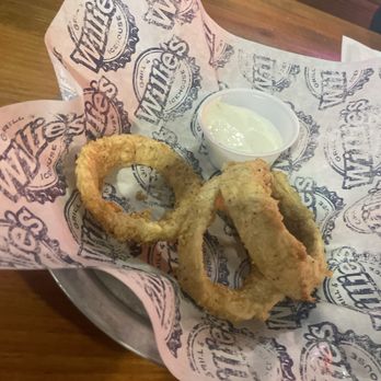 Willie's Grill & Icehouse - Onion rings - American Near Me - Houston, Texas Willie's Grill & Icehouse - Onion rings - American Near Me - Houston, Texas