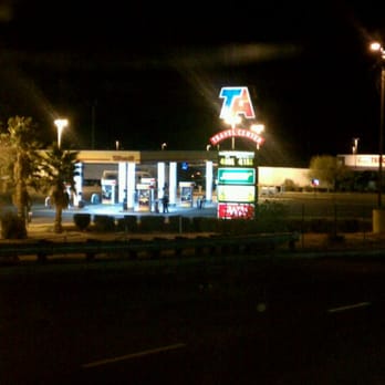 TA Barstow - night shot - Gas Stations Near Me - Barstow, California