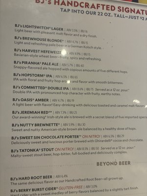 Menu photo 1 BJ's Restaurant & Brewhouse Menifee, CA