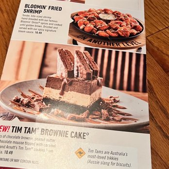 Outback Steakhouse - Menu - Steakhouses Near Me - Las Vegas, Nevada Outback Steakhouse - Menu - Steakhouses Near Me - Las Vegas, Nevada