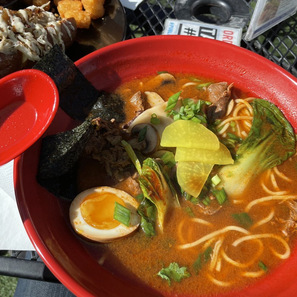 Moi Poki Grill - Spicy beef ramen - Asian Fusion Near Me - Springfield, Oregon Moi Poki Grill - Spicy beef ramen - Asian Fusion Near Me - Springfield, Oregon