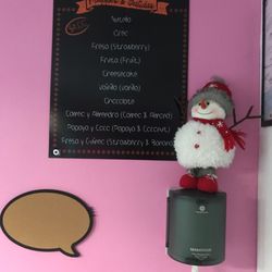 JJ Ice Cream - Milk shake and smoothie menu
