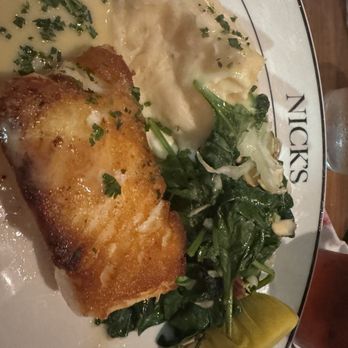 Nick's On State - Sea bass, a favorite of mine - New American Near Me - Carlsbad, California