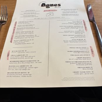 Agnes Restaurant & Cheesery - Menú - Cheese Shops Near Me - Pasadena, California